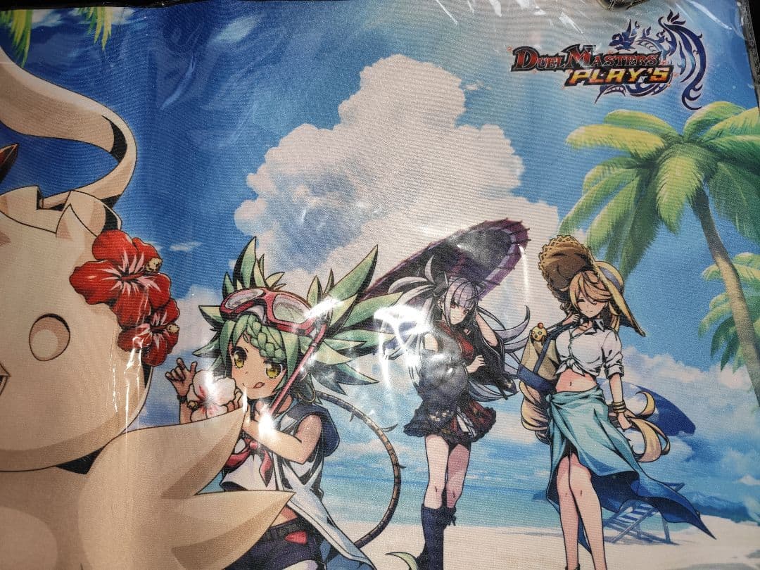 デュエプレ　プレイマット　2022夏　決闘者の夏休み　当選書付き