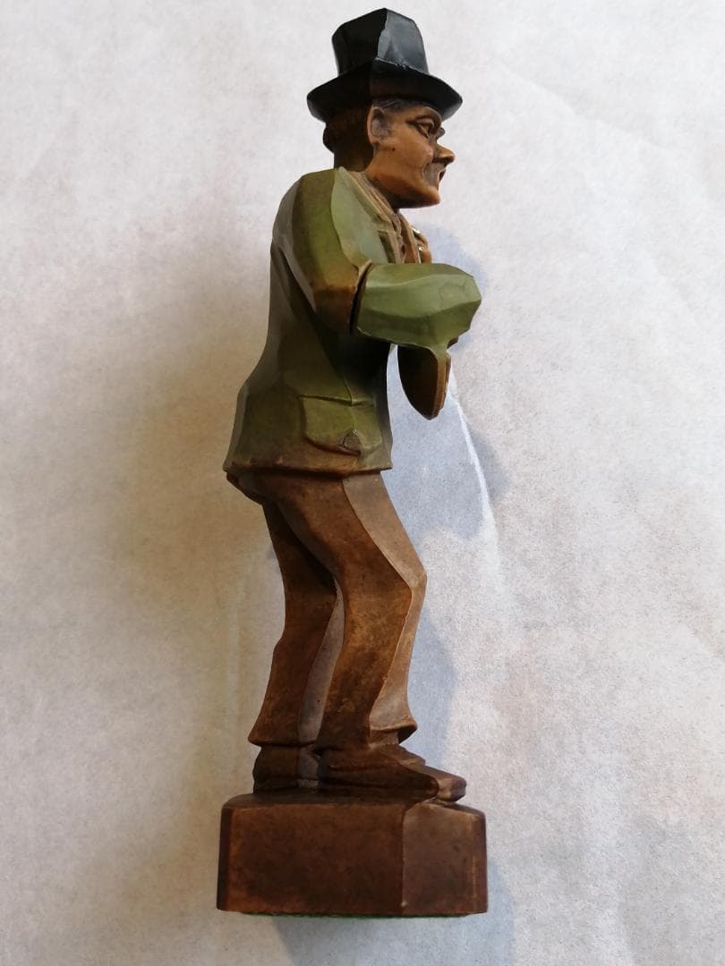 ヴィンテージ　木堀風人形　West Germany　4体セット