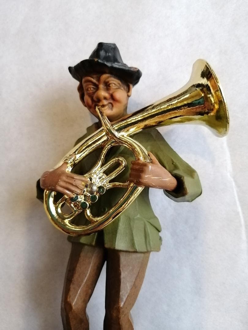 ヴィンテージ　木堀風人形　West Germany　4体セット