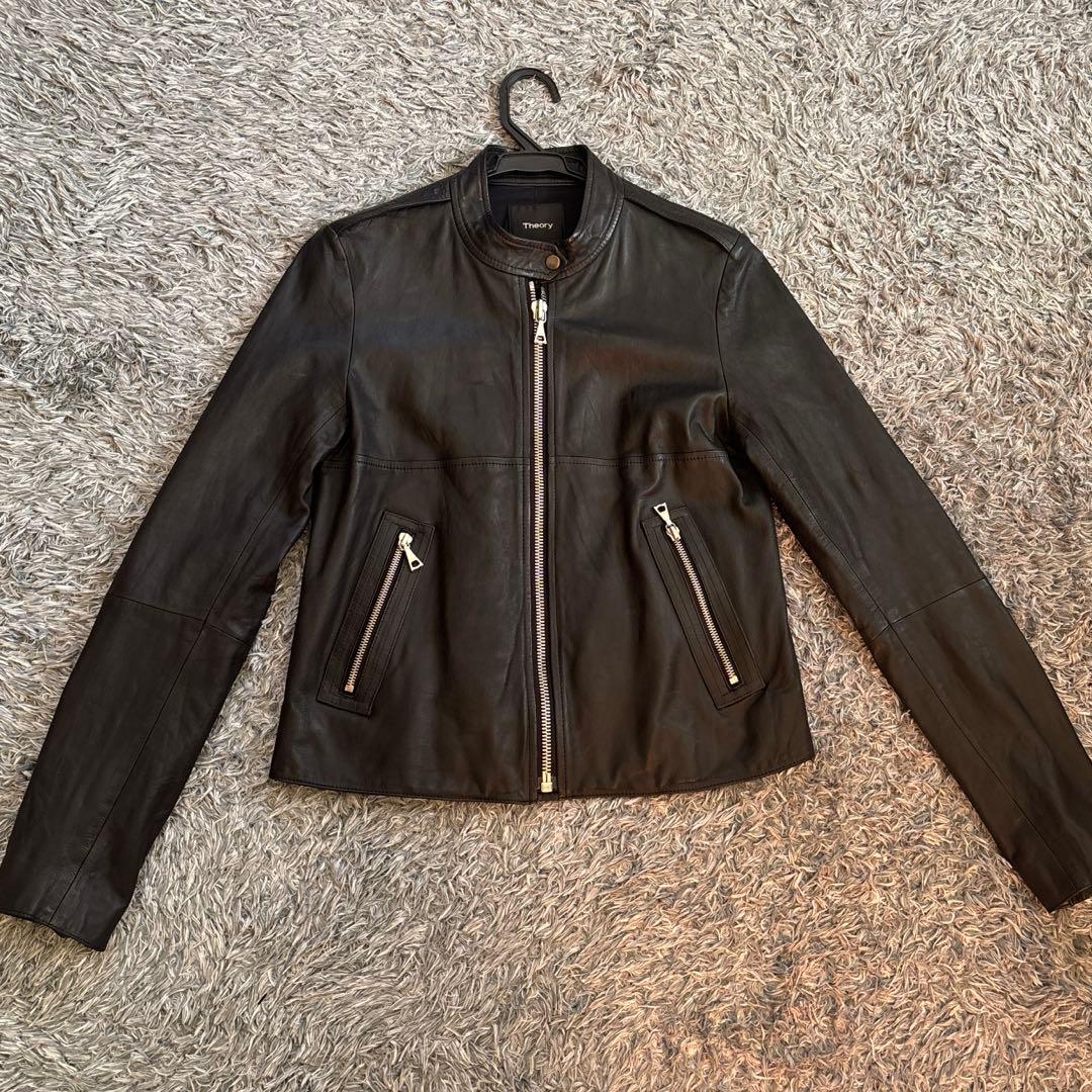 Theory レザージャケット