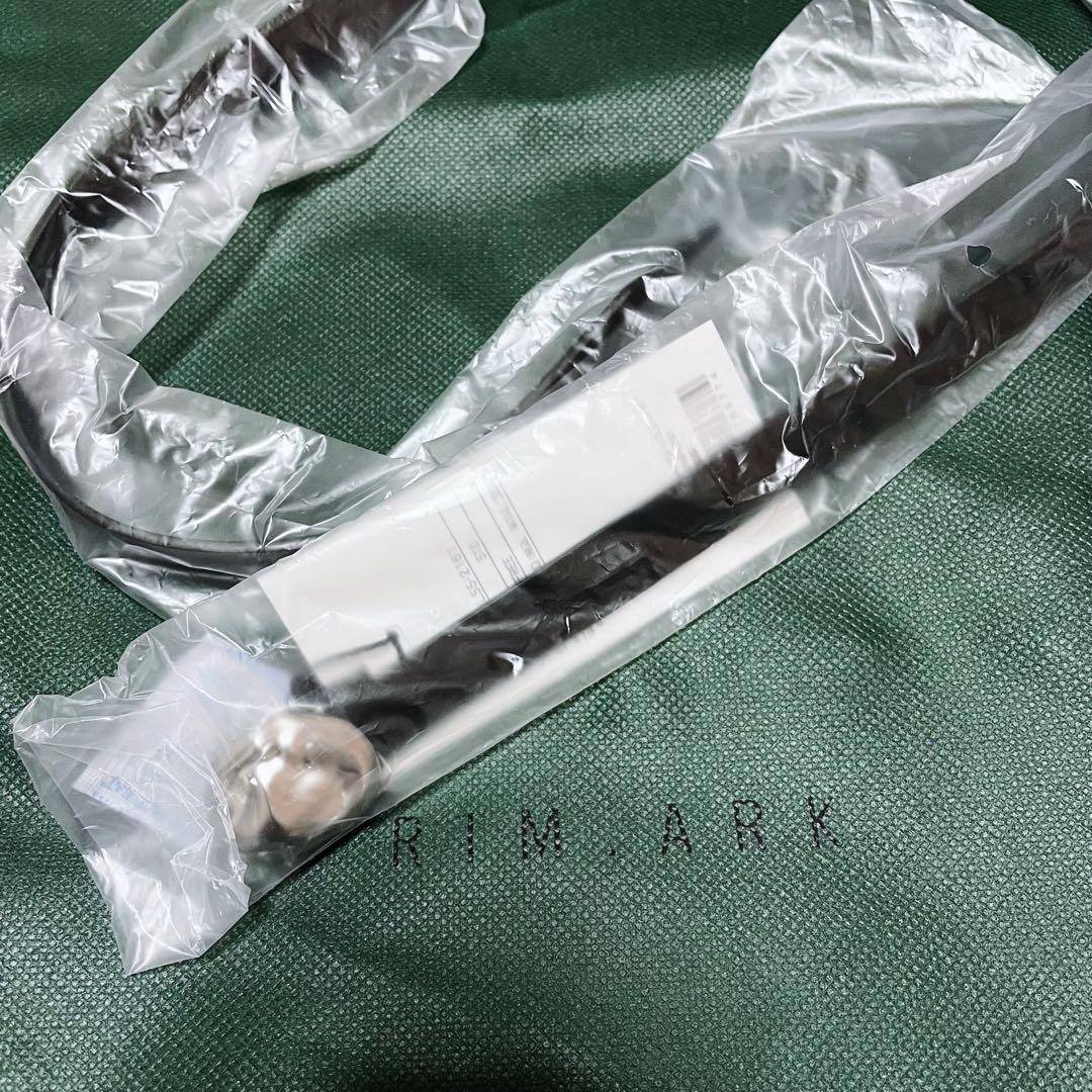 【RIM.ARK】 Stone motif leather belt