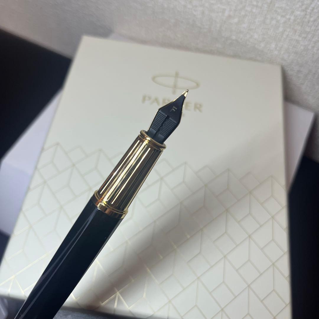 PARKER インジェニュイティ ブラックGT F 万年筆　未使用