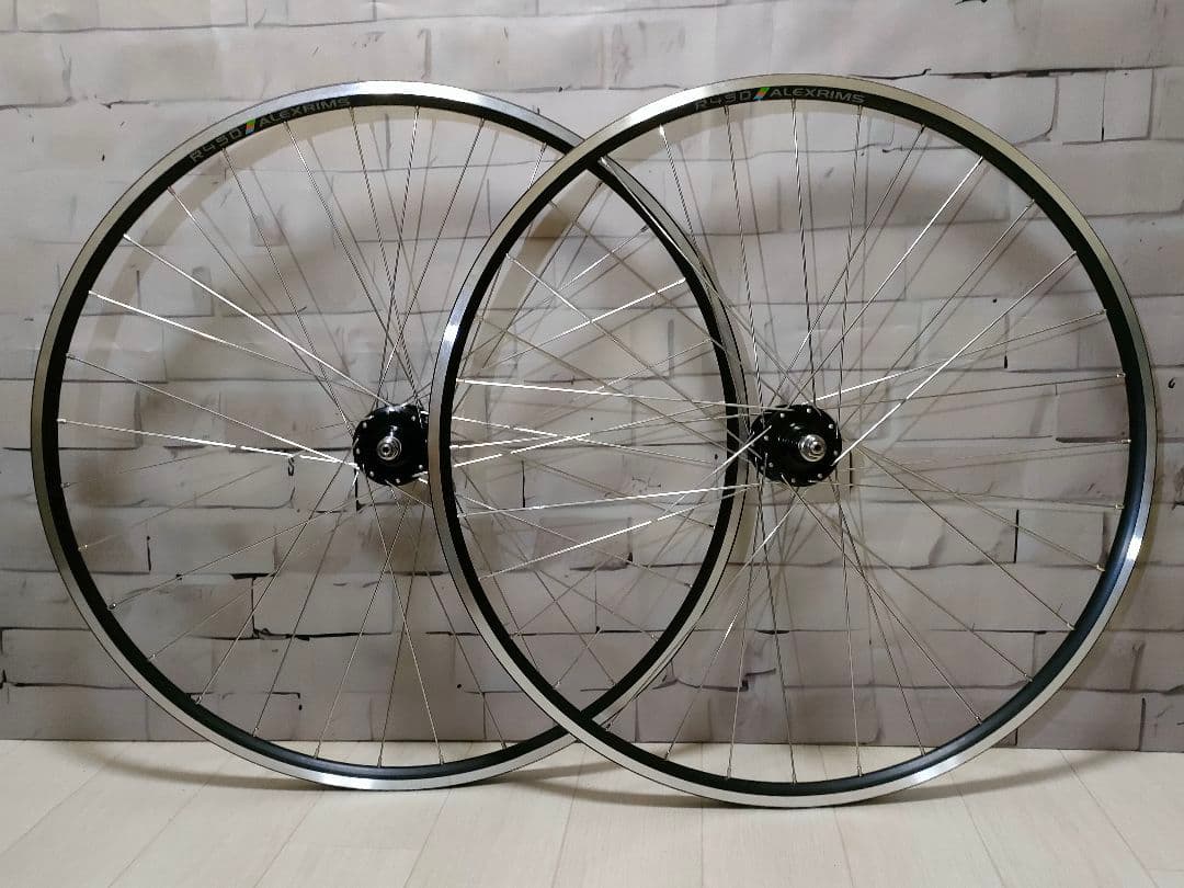 ピスト 競輪 700C 前後ホイール 車輪 新品未使用 AREXRIMS