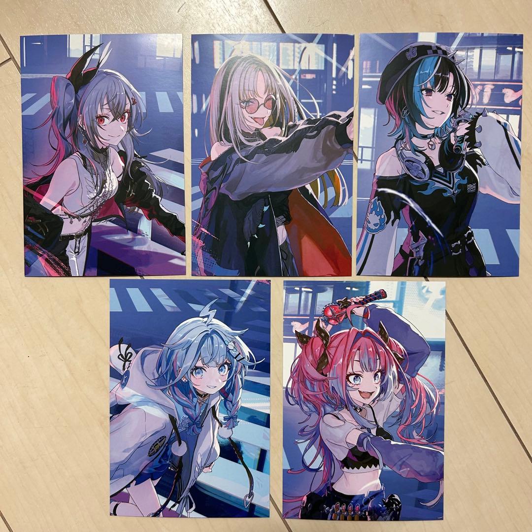 ホロライブ 1stアルバム FLOWGLOW 響咲リオナ アニメイト特典　コンプ