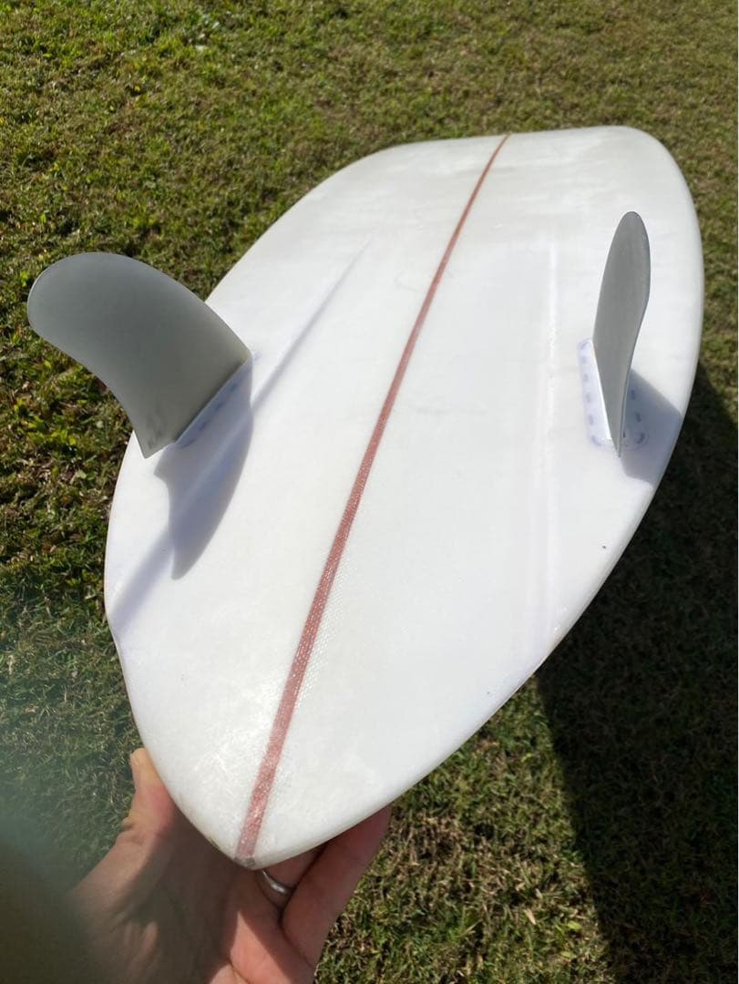 【美品】サーフボード 6’6” Twin Fin ミッドレングス ボード