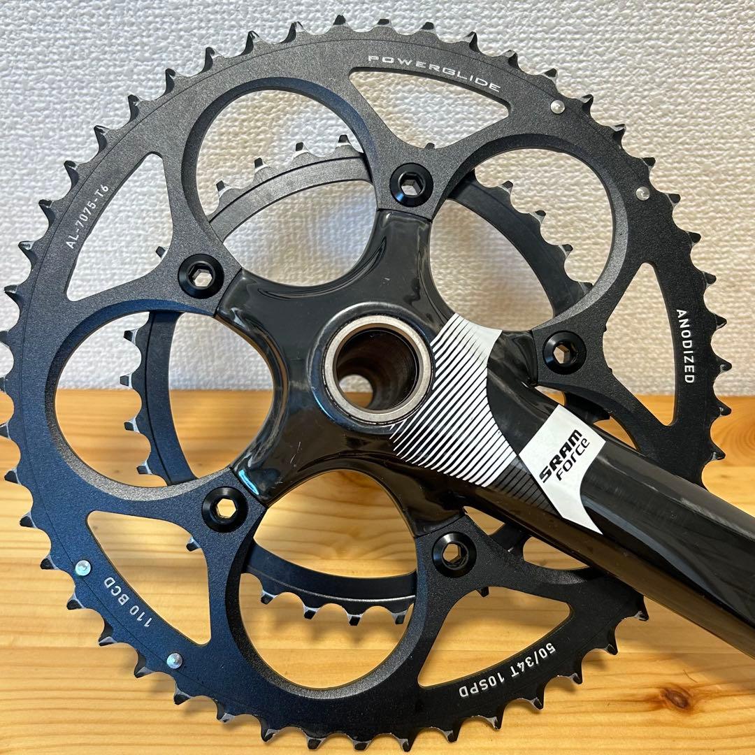 パーツ SRAM FORCE 10S 110 bcd 170mm 50/34