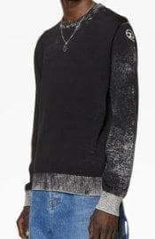 DIESEL 美品近年モデル グレン期長袖ニットセーター