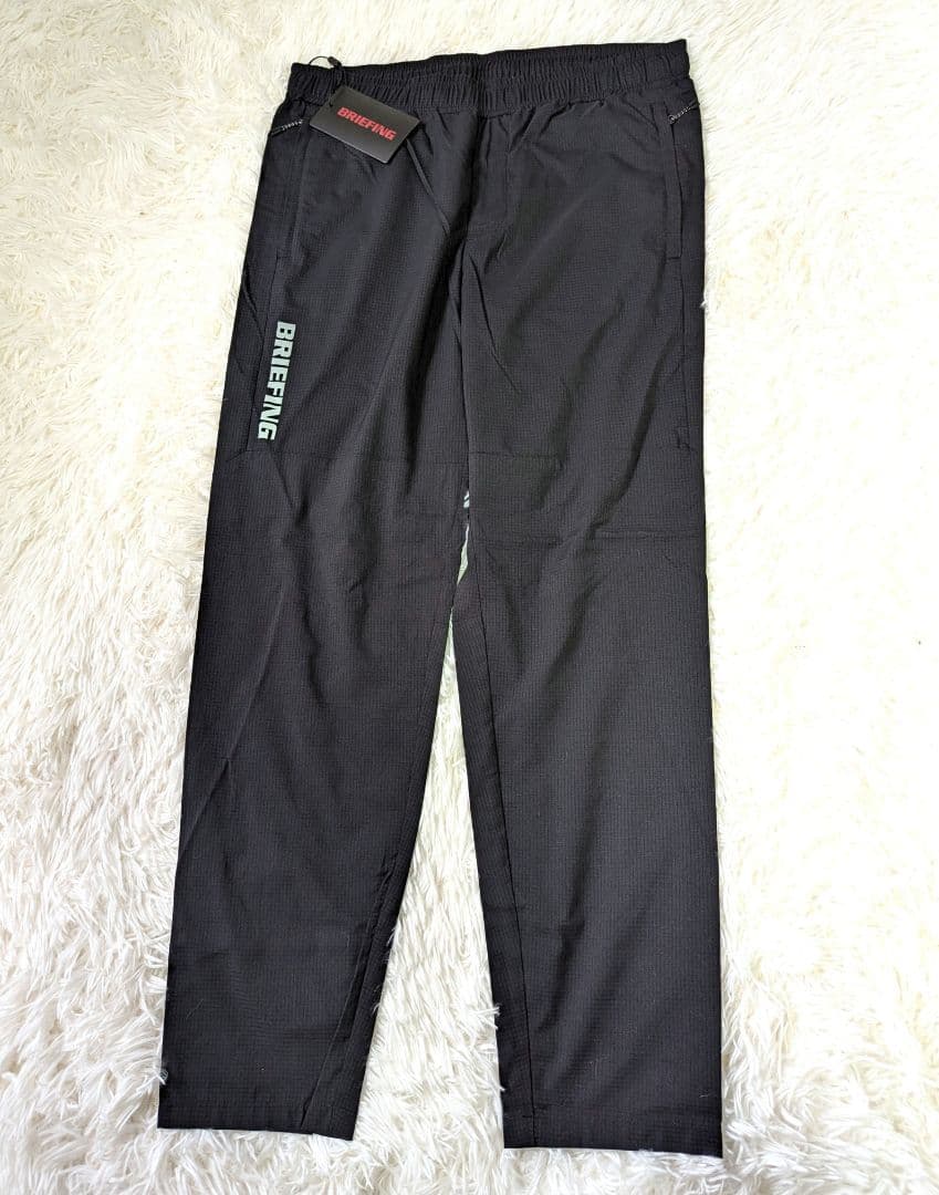 ブリーフィング　セットアップ　フーディー　パンツ　ナイロン　ブラック　サイズM