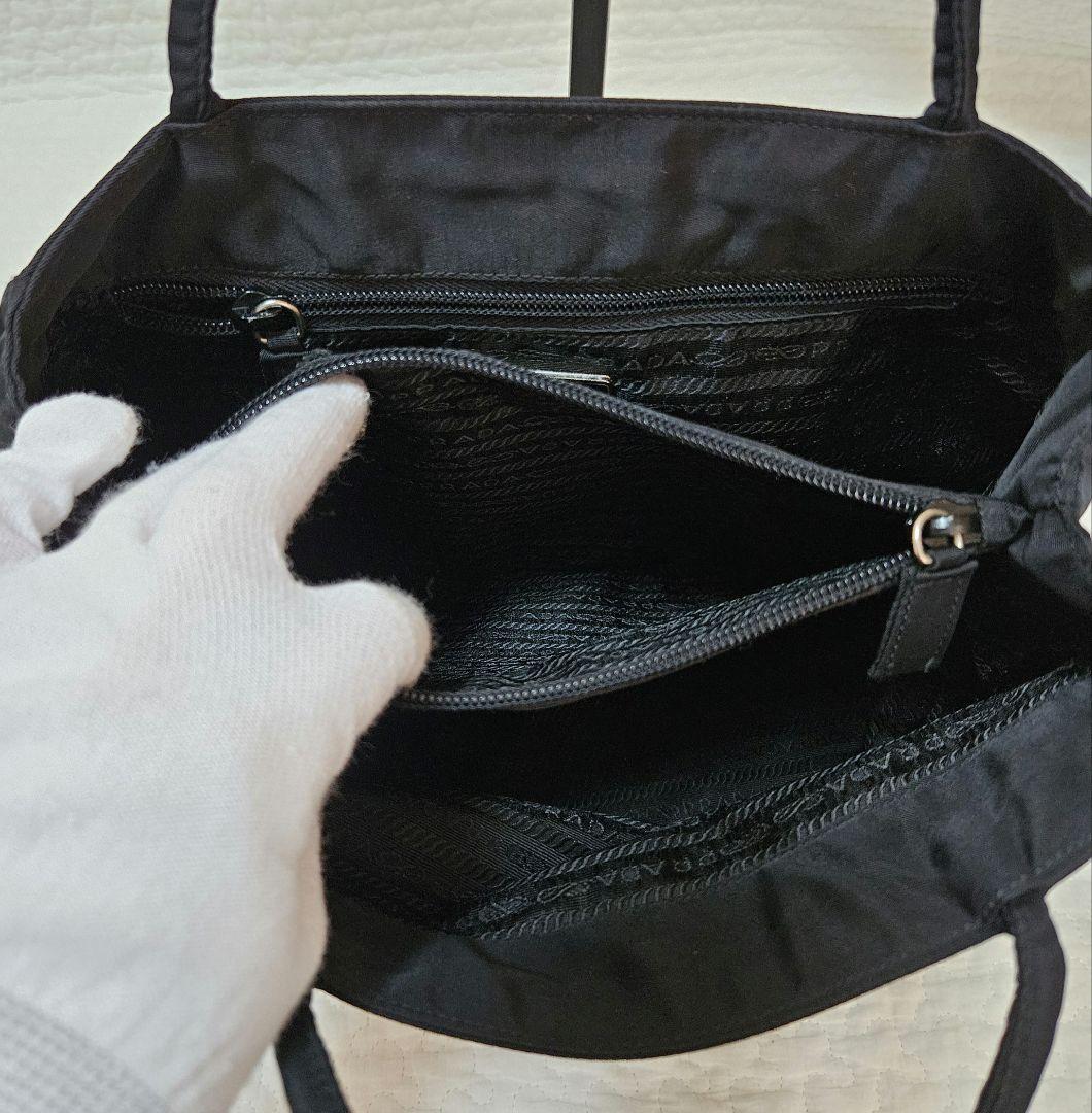 ✨美品✨PRADA ハンドバッグ トートバッグ テスート 黒 ナイロン