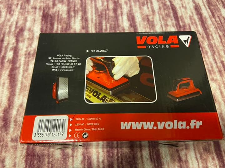 海外用220V  アイロン　スキー　スノーボード