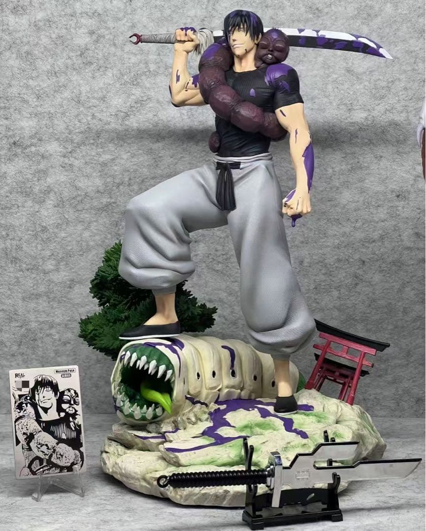 呪術廻戦 伏黒甚爾 ガレージキット ガレキ スタチュー⑤