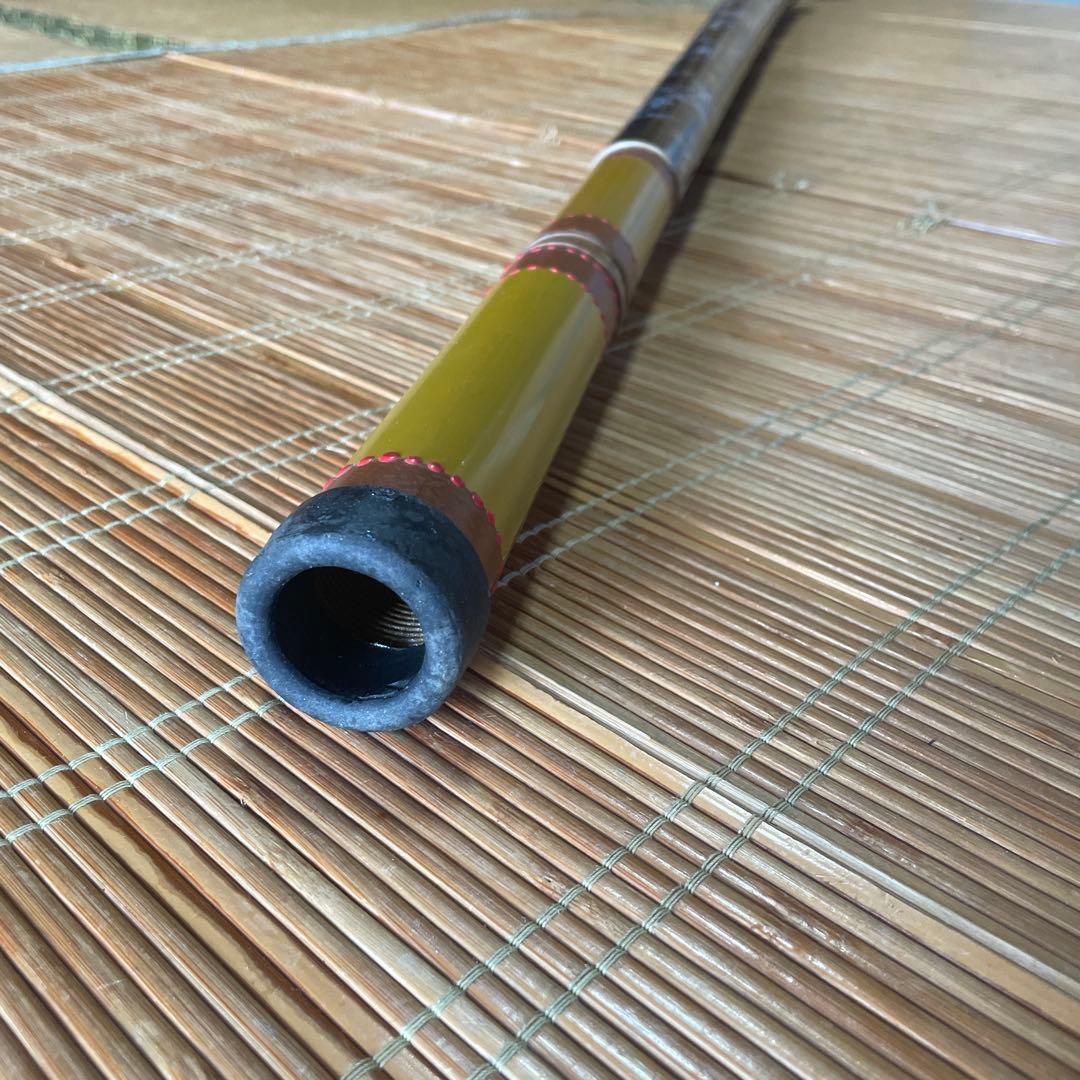 組立式ディジュリドゥ 黒白模様 管楽器