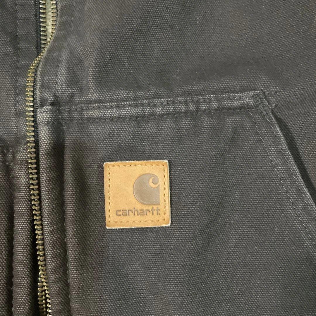 Carhartt ブラックベスト M ヴィンテージ　古着　ダックベスト