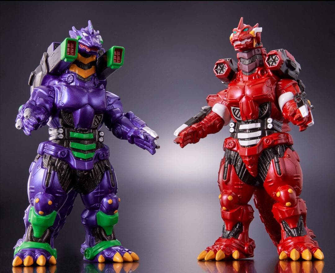 3式機龍 重武装型 エヴァ 初号機／２号機 イメージカラー ムービーモンスター