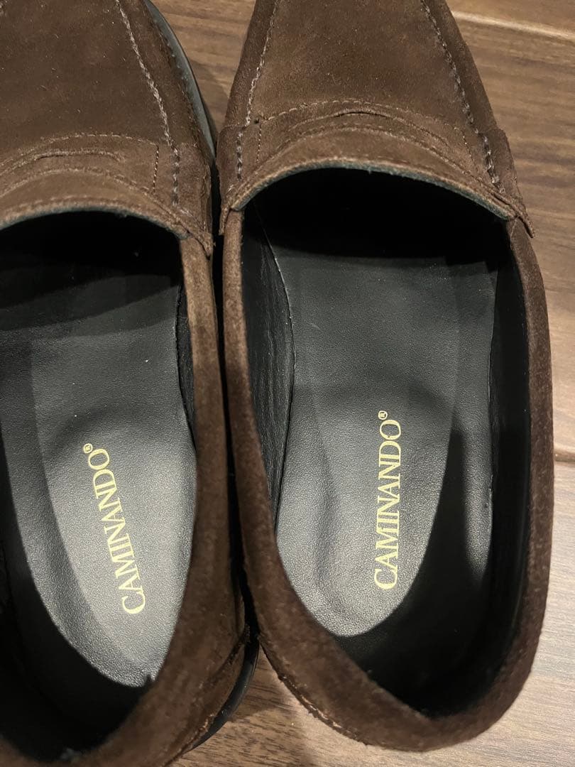 カミナンド　スエードローファー　サイズ7