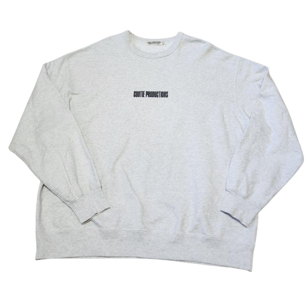 COOTIE クーティ バックプリント スウェットトレーナー
