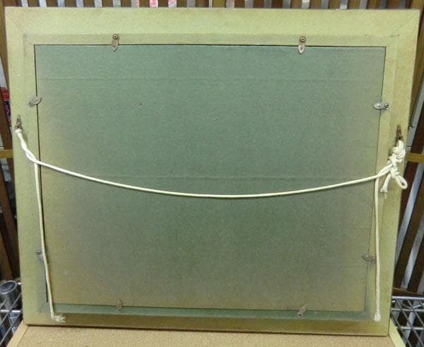 真作保証  藤本俊子　野原にて　◆　油絵　F6-5　北海道