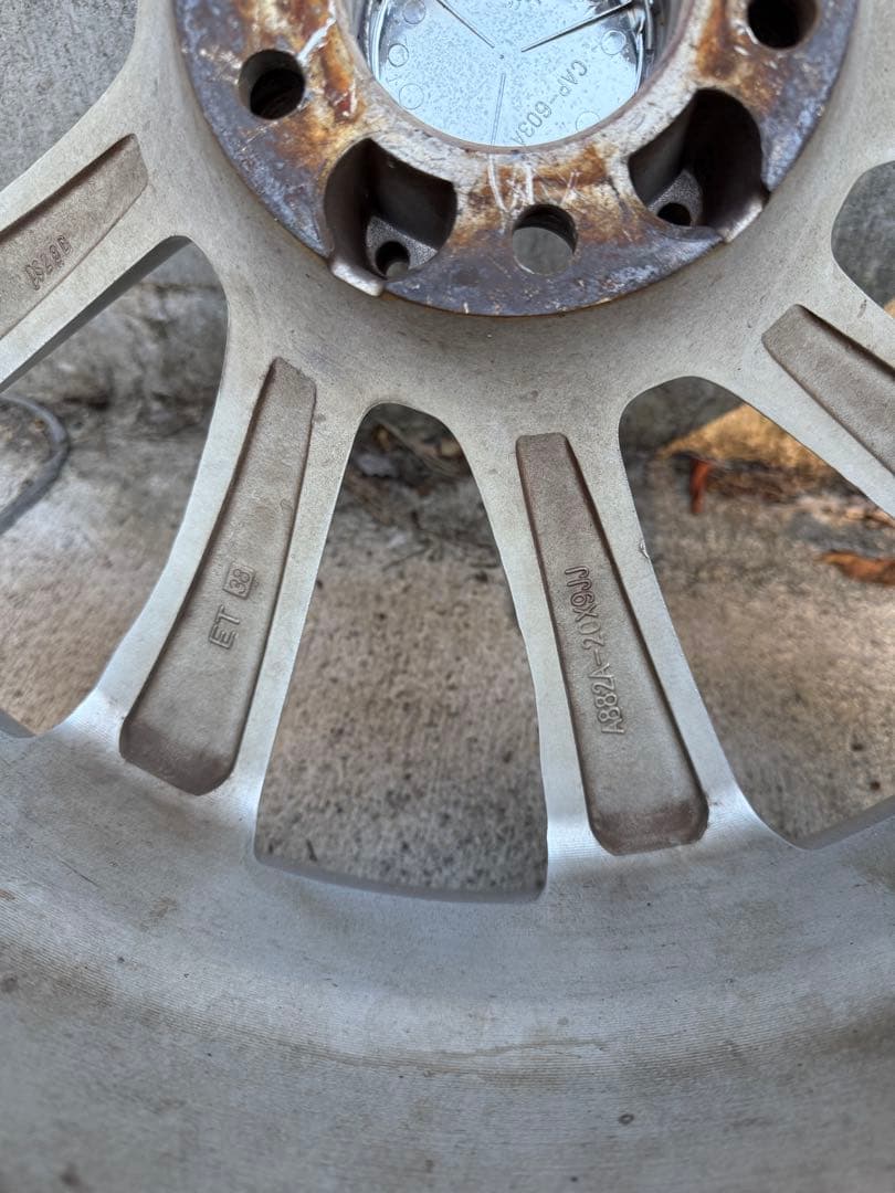 最終値下げ　ロリンザー RS8風　20インチ　タイヤホイールセット