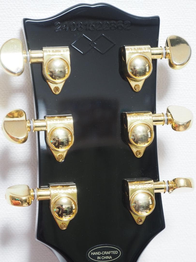 Epiphone Les Paul Custom ブラック ギブソンヘッド