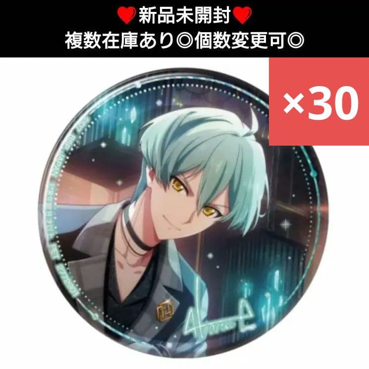 30♥亥清悠♥アイドリッシュセブン ホログラム缶バッジ　Anniversary