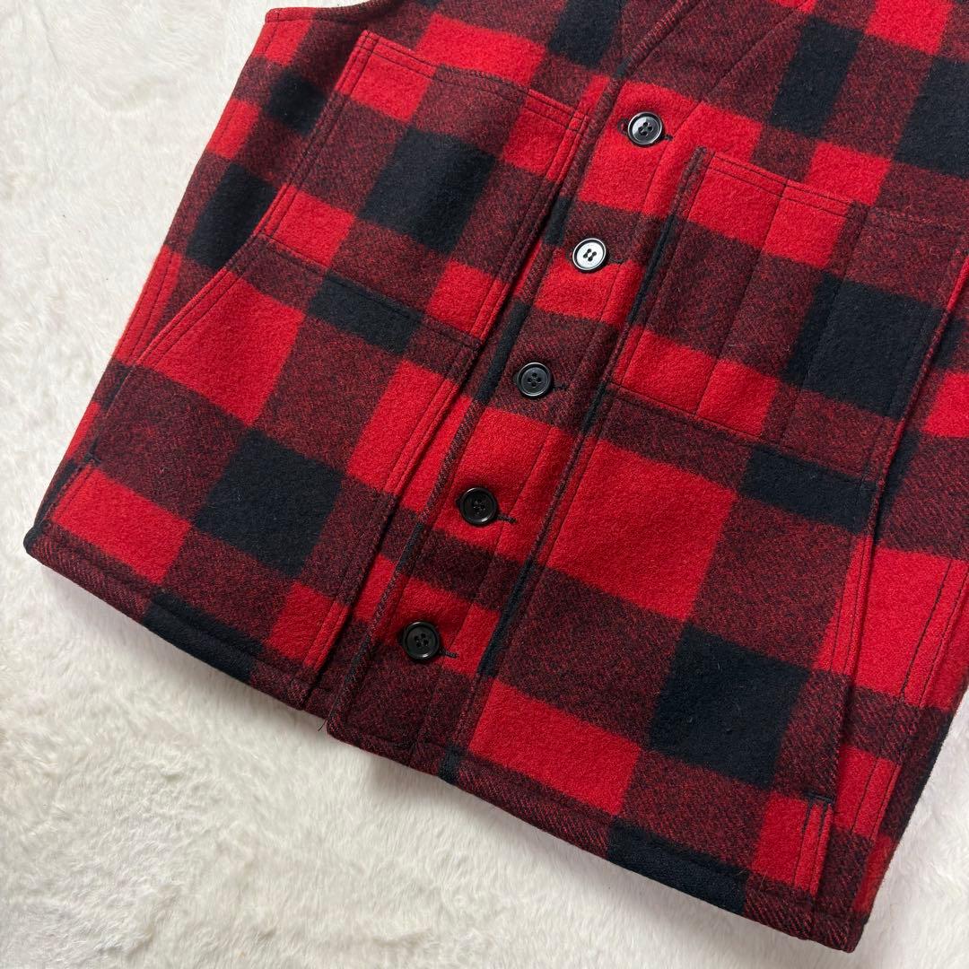 美品 USA製 FILSON GARMENT MACKINAW ベスト ジレ