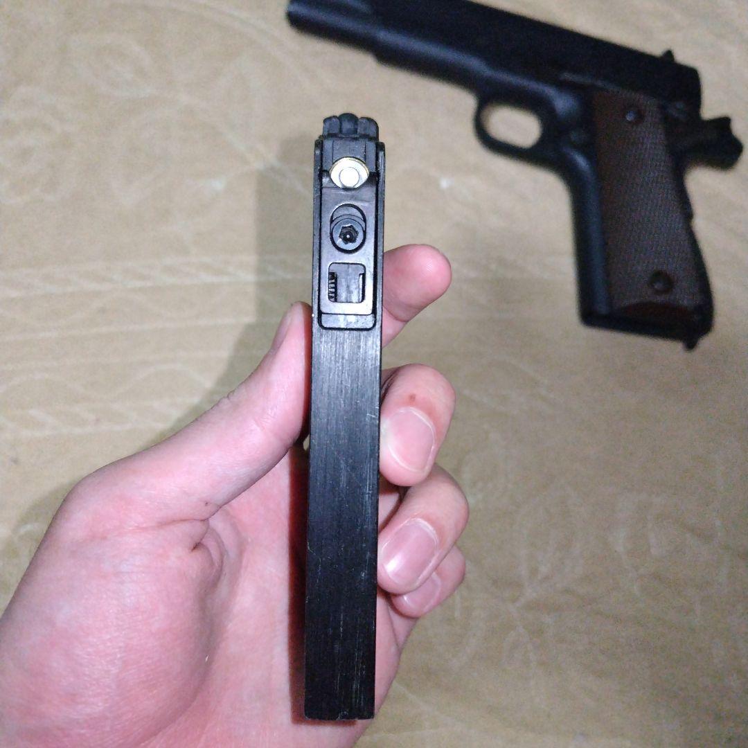 ガバメント、ガスガン、WA、ブローバック