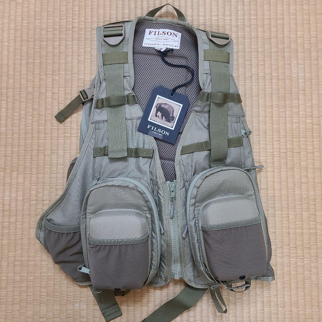FILSON フィッシングベスト リュック モスグリーン