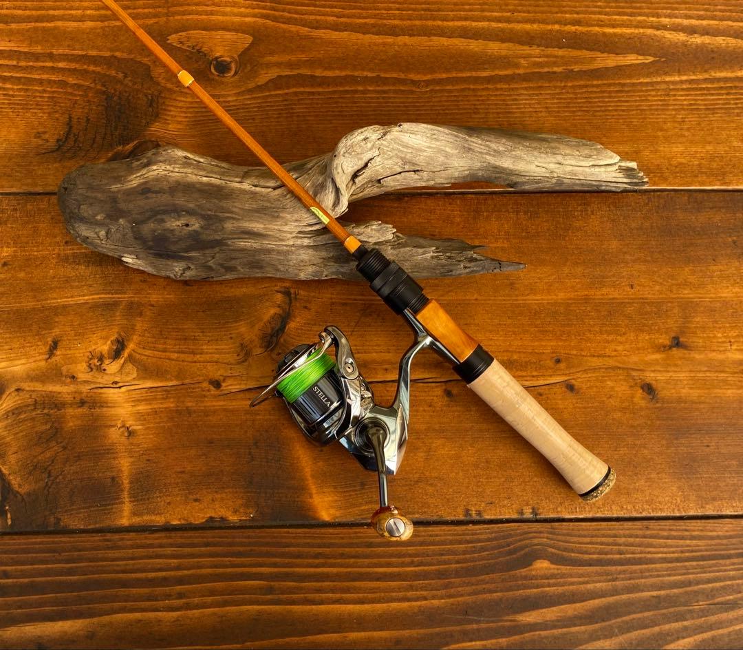 493UL トラウトロッド　パックロッド　グラスロッド　渓流釣り　スピニング