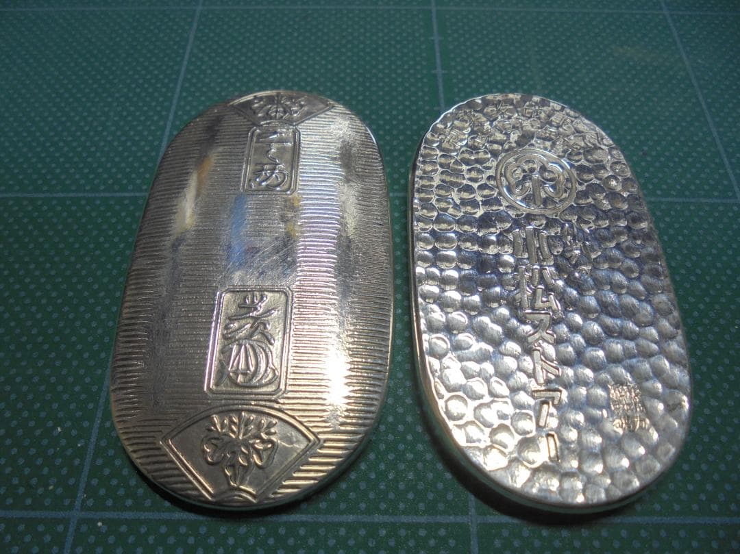 ★ 純銀製(23.5g) 小判型小物入れ(上蓋＋下蓋) ★1