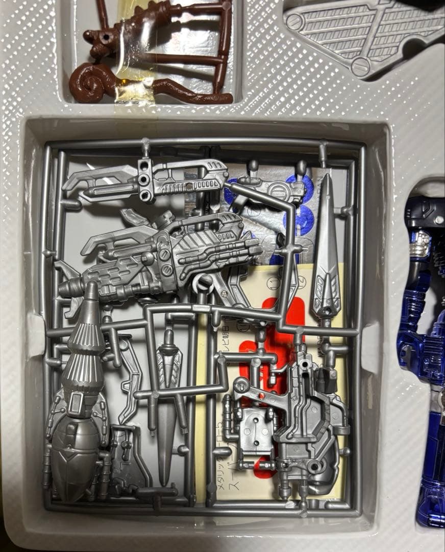 【美品】重甲ビーファイター　スーパーブルービート　メタリックヒーローシリーズ5
