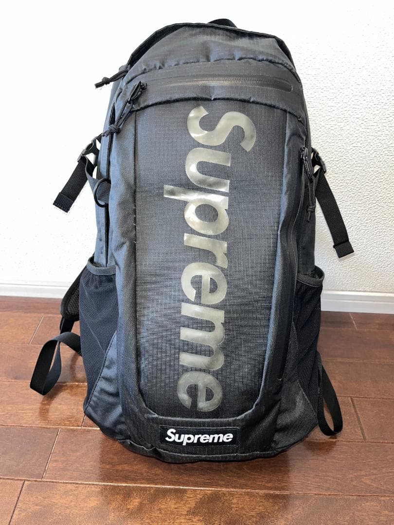 Supreme ブラック バックパック