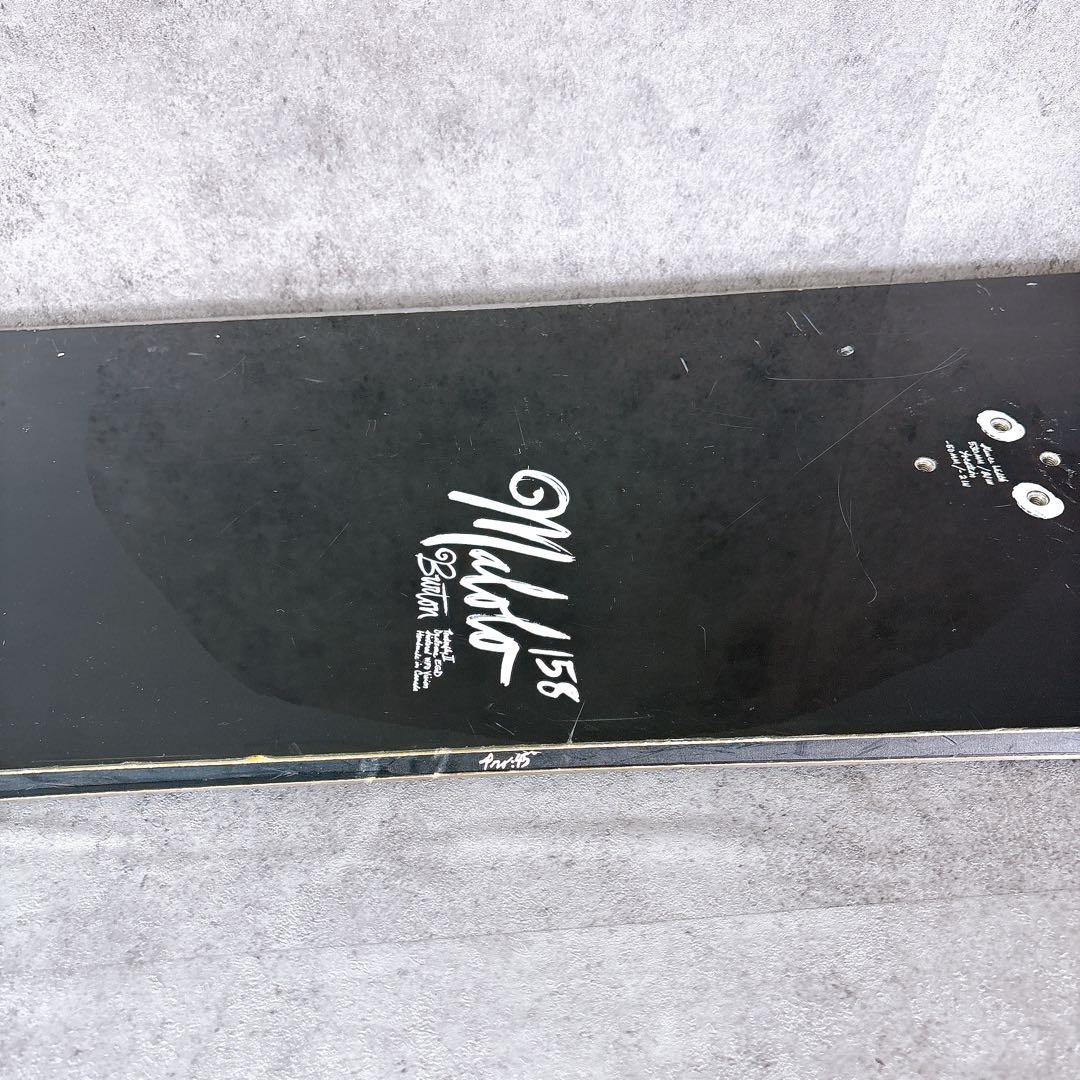 メンズスノーボード　BURTONバートン　MALOLO マロロ158cm 板単品