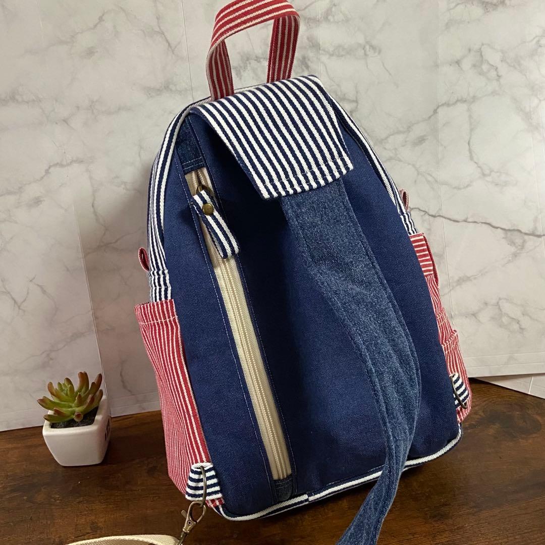 専用*No.27 デニムリメイク【ボディバッグ】ハンドメイド