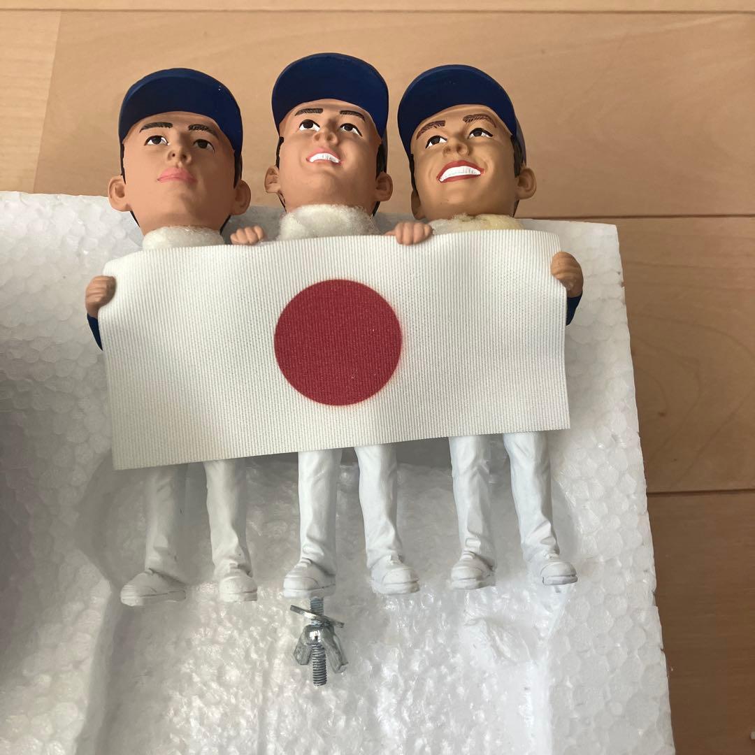 ドジャース日本人3選手　ボブルヘッド
