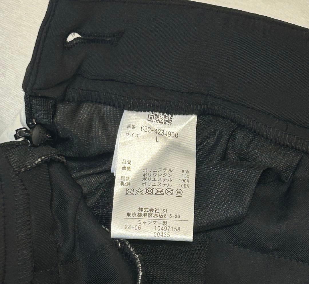 【お値下げ】PING ゴルフ 防風防寒スカート　保温　防寒　L 黒