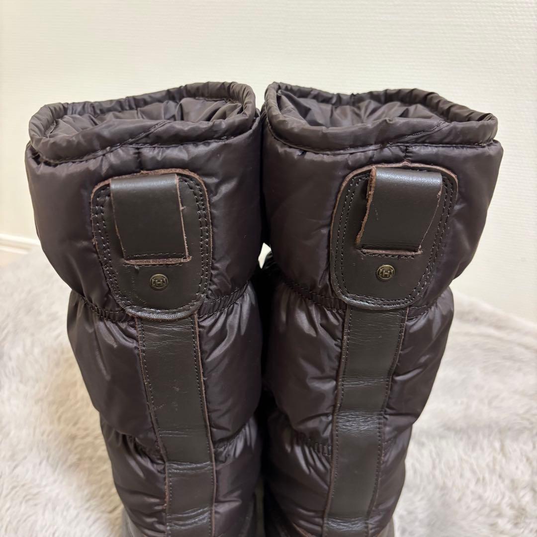 MIe さんHUNTER☆UK5スノーキルトブーツ ブラウンハンター24cm