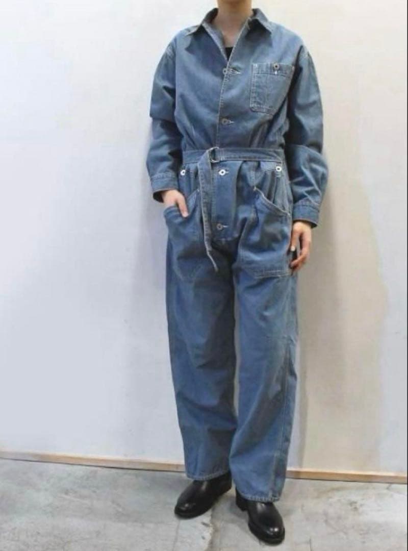 WESTOVERALLS デニム　ジャンプスーツ　オーバーオール
