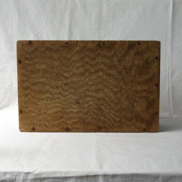 アンティーク　間仕切りのある道具箱 小物入れ 本棚 ヴィンテージ 古道具 民藝