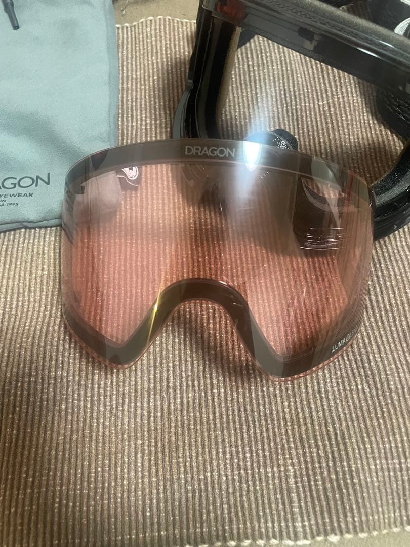 使用回数5日 DRAGON PXV ゴーグル LUMA LENS 調光レンズ