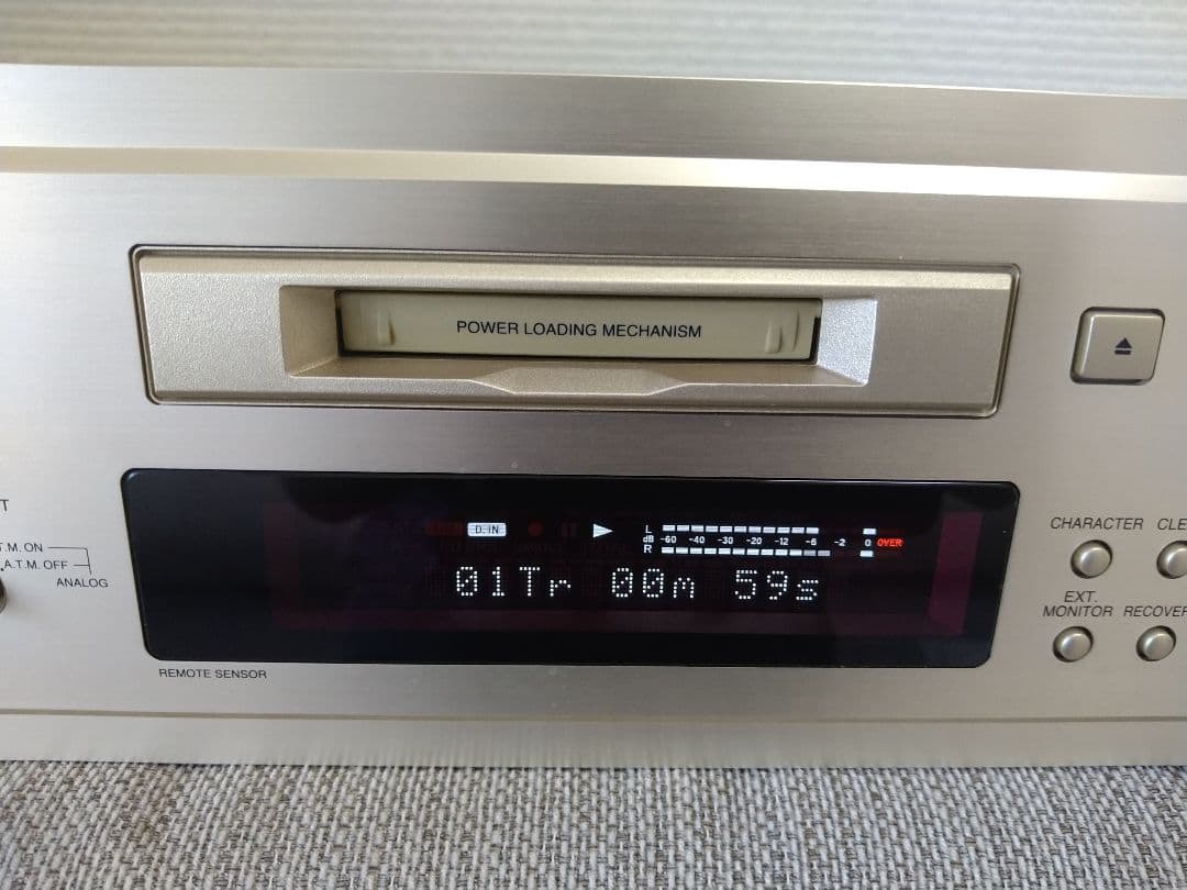 デノン　MDレコーダー　DENON　DMD-1600AL　リモコン付き