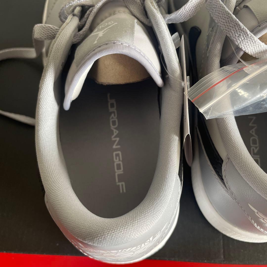 新品 NIKE エアジョーダン1 ロー ウルフグレー ゴルフシューズ28.5