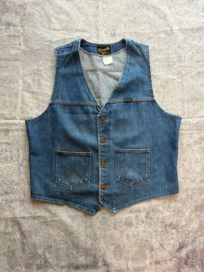 70〜80s Wrangler デニムベスト
