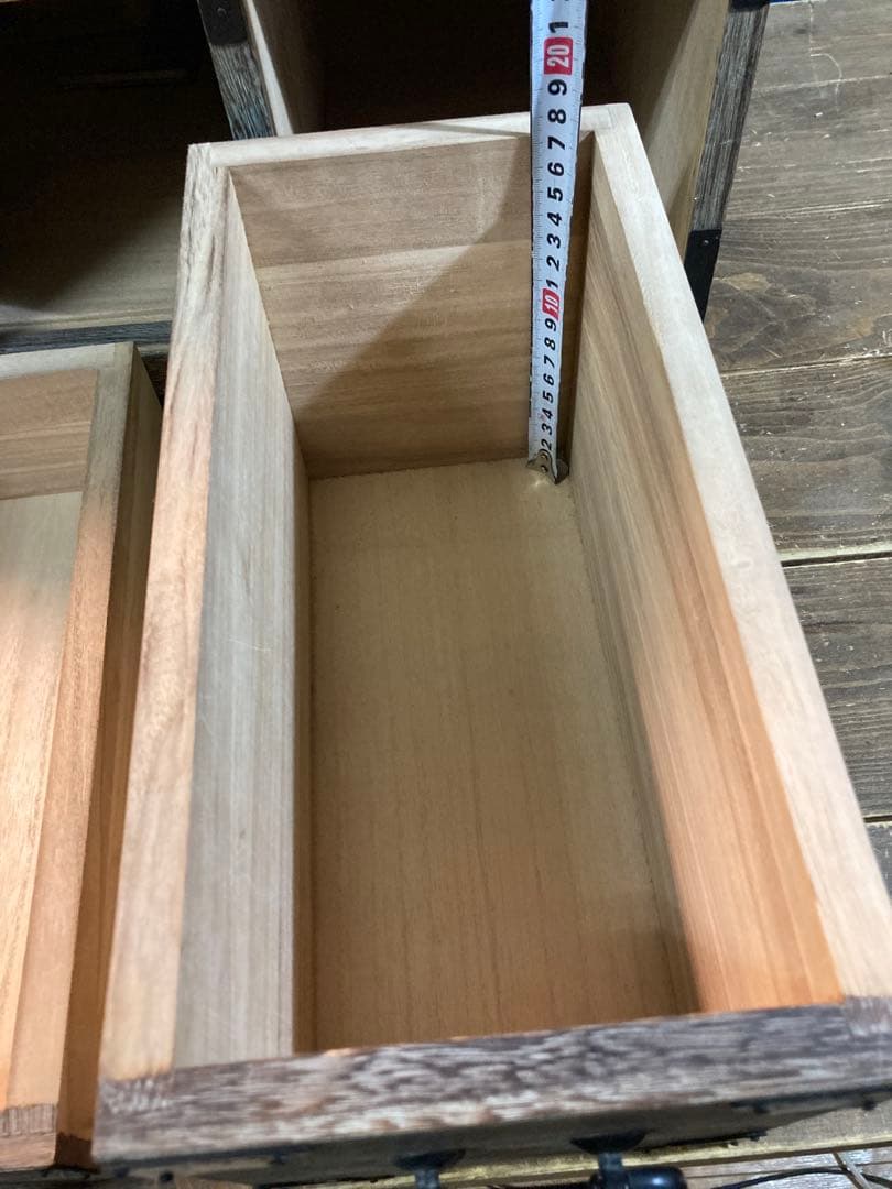 階段ダンス　レトロ　ヴィンテージ　キャビネット　収納家具　時代物　木製　和ダンス