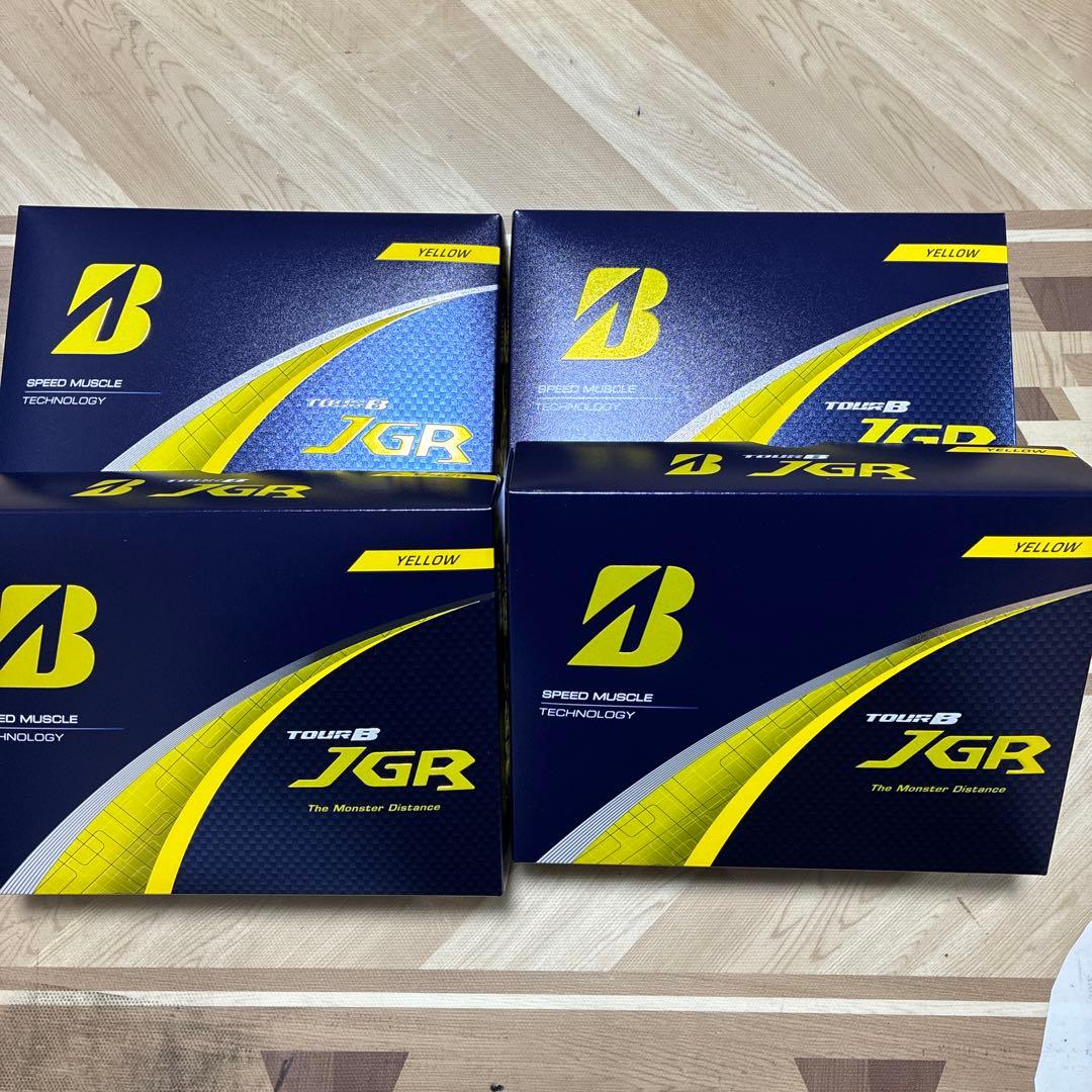 ブリヂストン TOUR B JGR イエロー ホワイト 2色セット4ダース