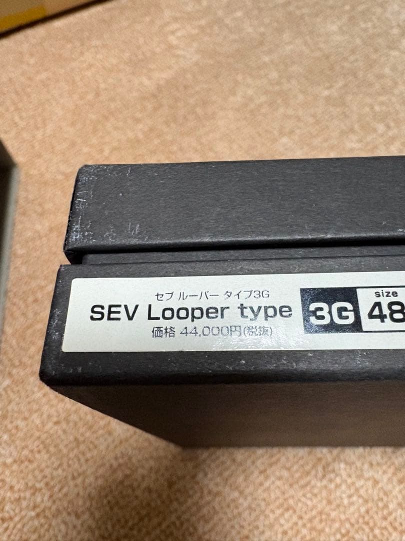 ゆ*ー様 SEV ルーパータイプ3G/サイズ48 ネックレス 赤・黒・オレンジ