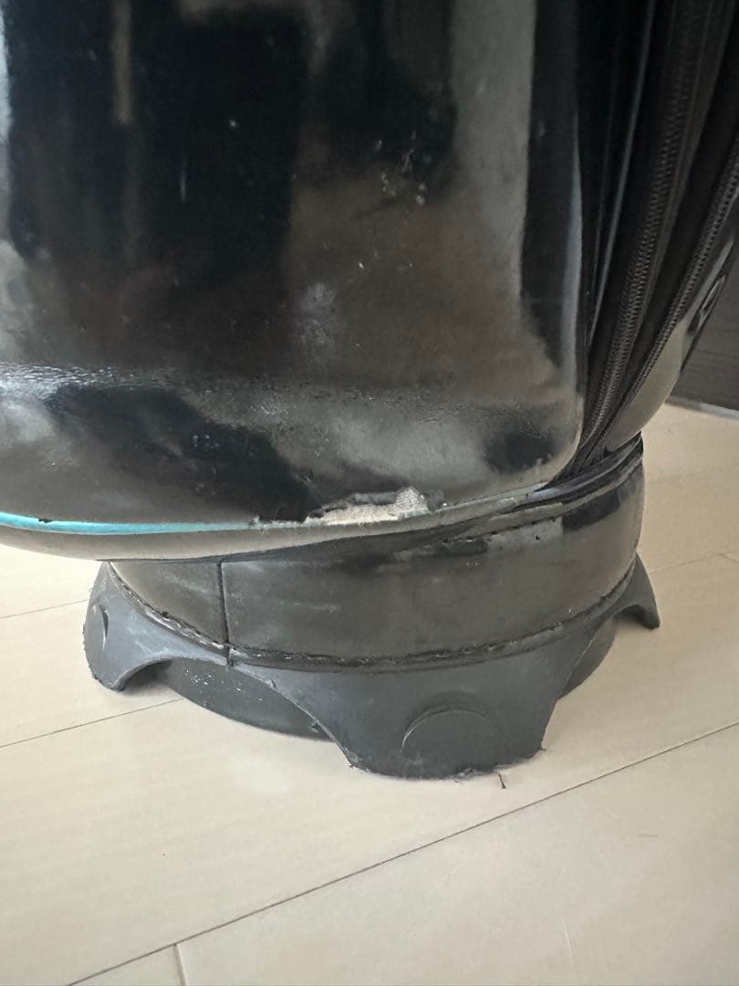 Titleist キャディバッグ ブラック/ターコイズ