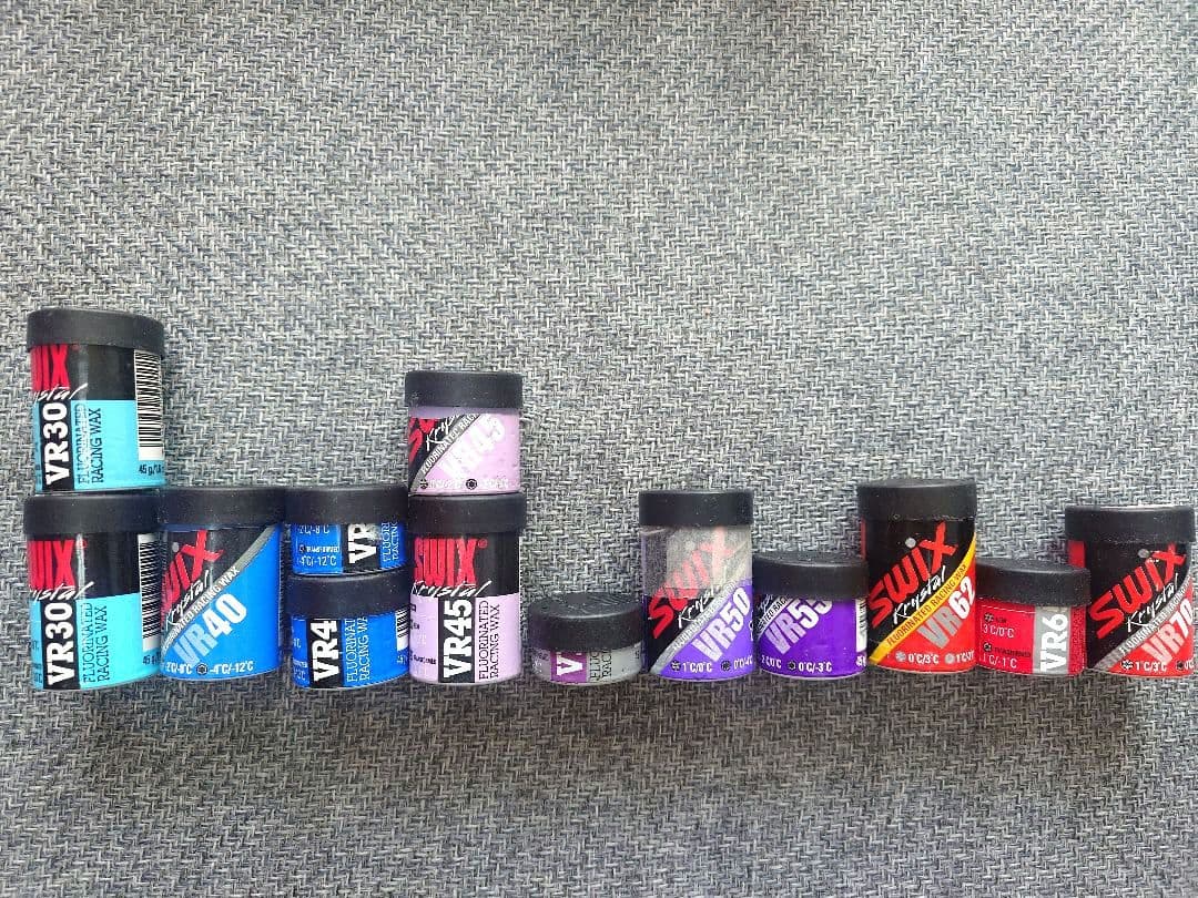 未使用＆中古品　まとめ売り　クロスカントリースキー　フッ素　グリップ ワックス