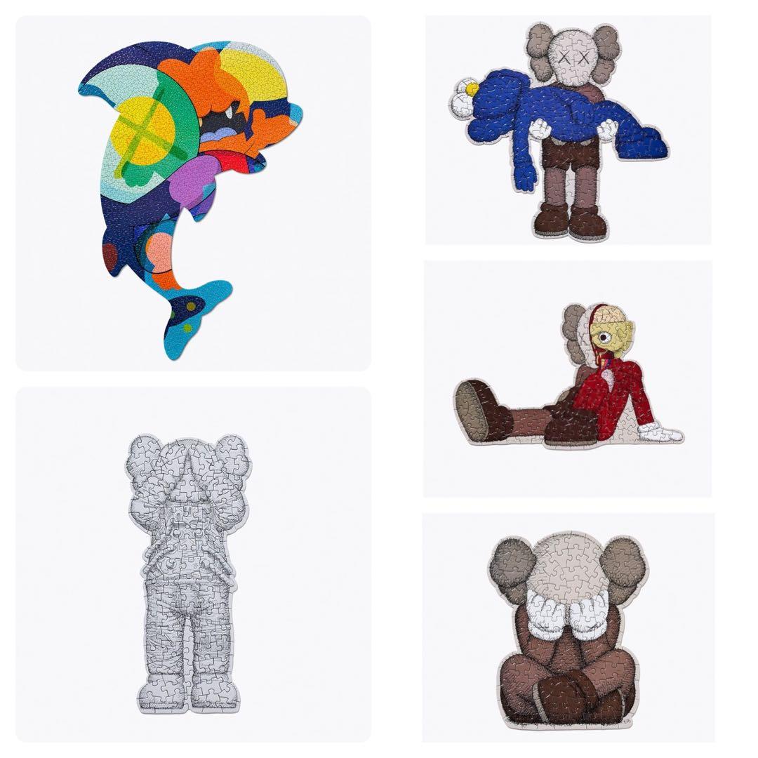 KAWS TOKYO FIRST 100ピース パズル 5点フルセット