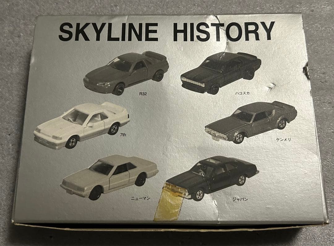 トミカ イケダ特注 スカイラインヒストリー 6台セット
