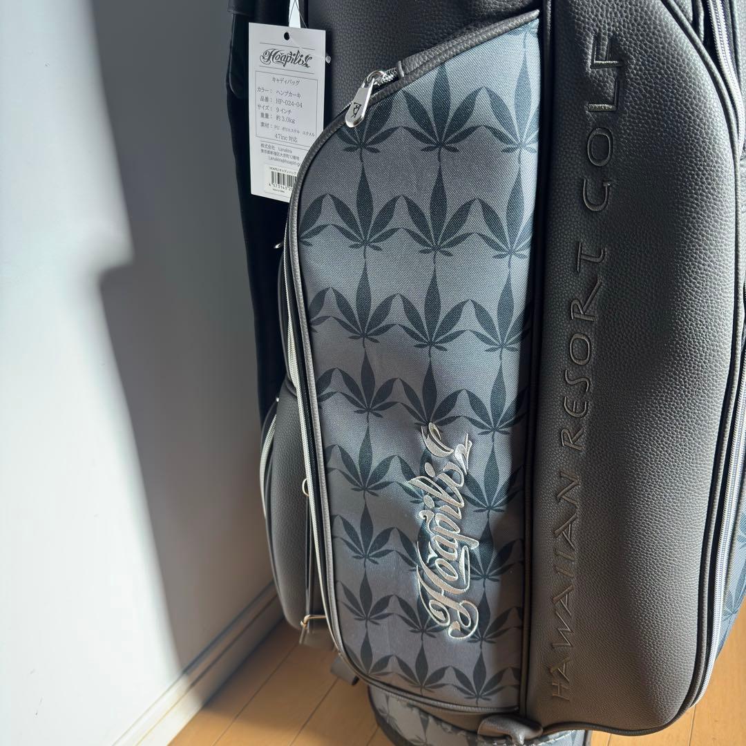 【新品タグ付】定価7.7万 Hoapili ホアピリ キャディバッグ ヘンプ柄